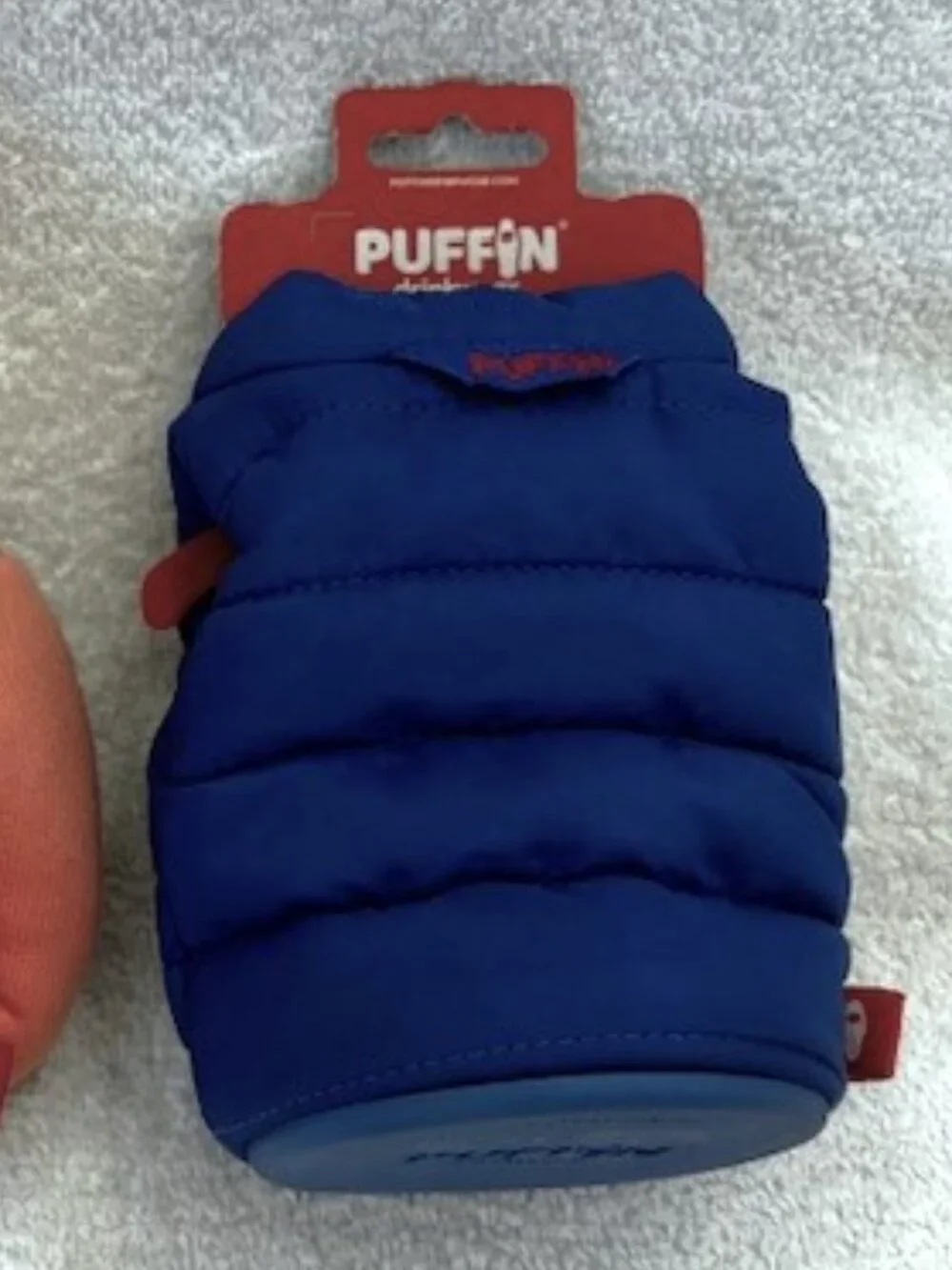 Puffin drinkwear two pack insulators: The Puffy Vest and The Hoodie